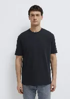Resim Mavi Erkek T-shirt M0611596-900