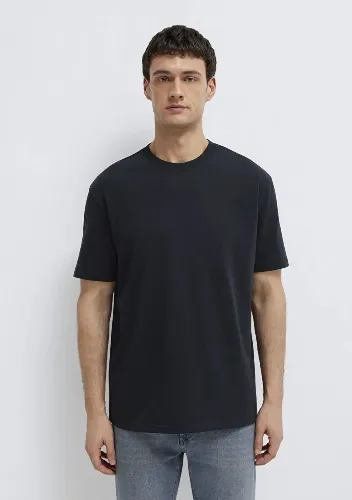 Resim Mavi Erkek T-shirt M0611596-900