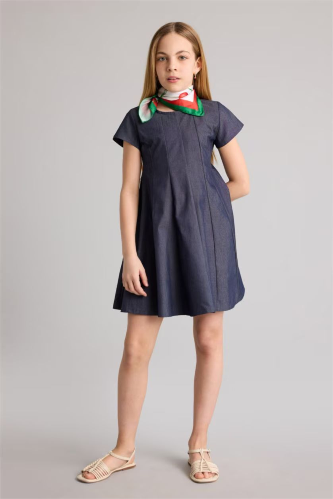 Resim Defacto Kız Çocuk Elbise H2604A8/IN20
