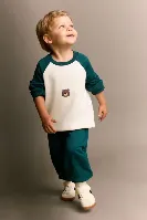 Resim Defacto  Erkek Bebek Sweat Takım H8829A5/GN246