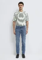 Resim Mavi Marcus Erkek Jean Pantolon M0035190654