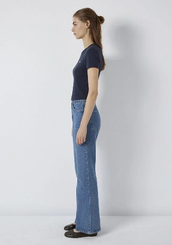 Resim Mavi Kadın T-shirt M1613848-85315