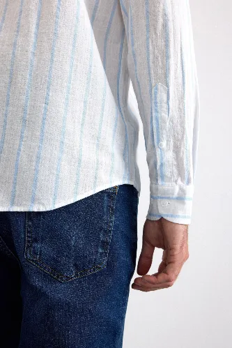 Resim Süvari Cotton Regular Uzun Kol Gömlek Erkek Gömlek SGM1008400007