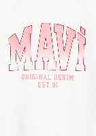 Resim Mavi Kız Çocuk T-shirt M7610386-70057