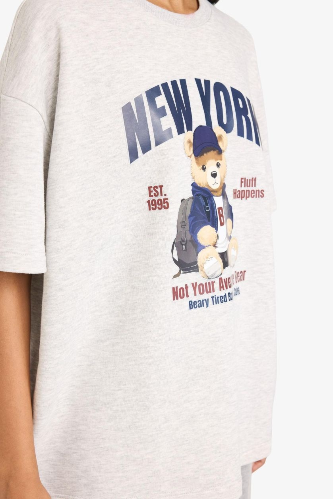 Resim Defacto Kadın T-shirt G8027AX/GR256