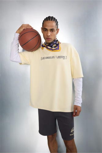 Resim Defacto Erkek T-shirt F9790AX/YL238