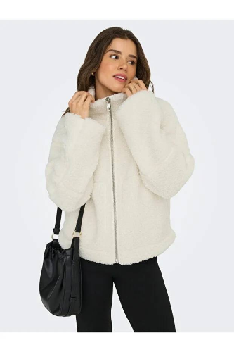 Resim Only Onlaspen Life Teddy Jacket Otw Kadın Mont 15349400