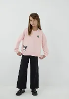 Resim Mavi Kız Çocuk Sweat M7S10199-90773