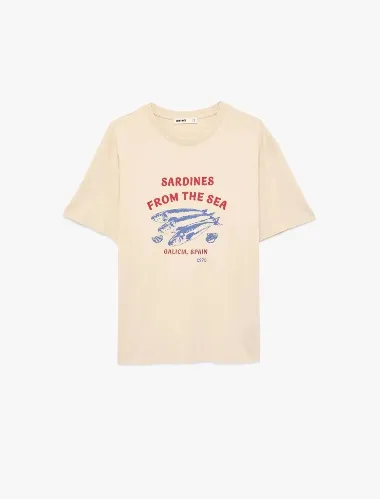 Resim Koton Kadın T-shirt 6SAK50089EK