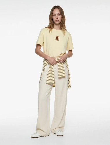 Resim Koton Kadın T-shirt 6SAL10092IK