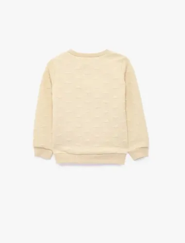 Resim Koton Kız Bebek Sweat 7WMG10148AK