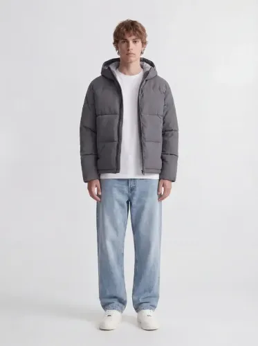 Resim Jack & Jones Jjgalaxy Puffer Jacket Erkek Mont 12303930