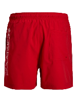Resim Jack & Jones Jpstmauı Wave Logo Swım Shorts Reg Sn Erkek Deniz Şortu 12291391