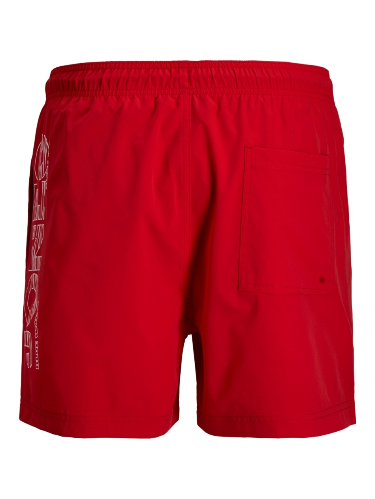 Resim Jack & Jones Jpstmauı Wave Logo Swım Shorts Reg Sn Erkek Deniz Şortu 12291391
