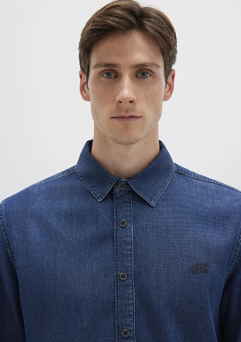 Resim Mavi Roy Erkek Gömlek M0210496-90767