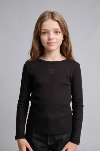 Resim Defacto Uzun Kol Kız Çocuk Sweat I2626A8/BK27