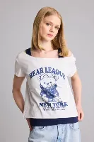 Resim Defacto Kadın  T-shirt H8921AX/WT32