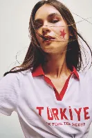 Resim Defacto Kadın T-shirt I1229AX/WT34