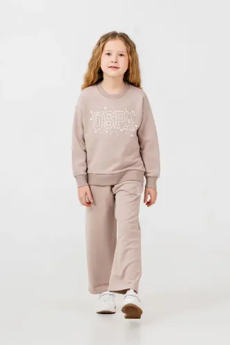 Resim U.S. Polo Assn Kids Kız Çocuk Sweat Takım US2718-4