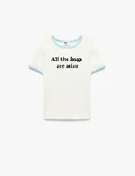 Resim Koton Kız Çocuk T-shirt 6SKG10634AK