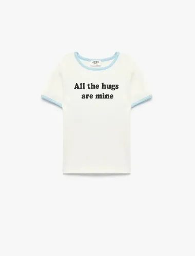 Resim Koton Kız Çocuk T-shirt 6SKG10634AK