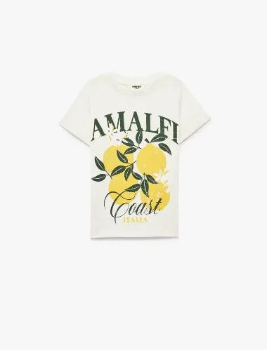 Resim Koton Kız Çocuk T-Shirt 6Skg10446Ak
