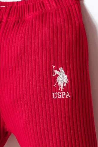 Resim U.S. Polo Assn Bebek Kız Bebek Sweat Takım USB2739