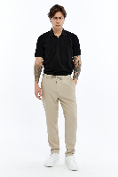 Resim Paul&More Kanvas Pantolon Beta Duble Paça Erkek