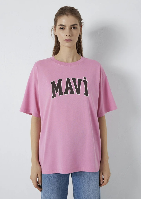 Resim Mavi Kadın T-shirt M1600843-71063