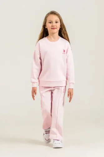 Resim U.S. Polo Assn Kids Kız Çocuk Sweat Takım US2707-G