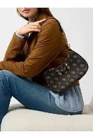 Resim HWGP9898180-ESL Carrıe Logo Top Zıp Shldr Bag Gues Kadın Çanta