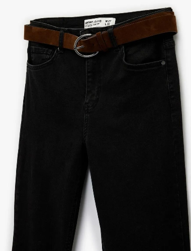 Resim Koton Kadın Jean Pantolon 6SAL40101MD