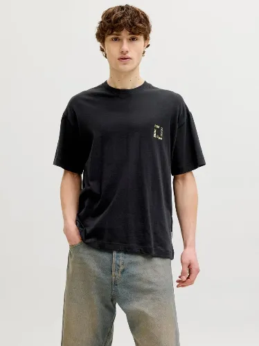 Resim Jack & Jones Jormontauk Back Graphıc Tee Sscn Ea26 Sn Erkek T-shırt 12290892