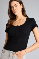 Resim Defacto Kadın T-shirt H2034AX/BK81