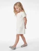 Resim Koton Kız Bebek Elbise 6SMG80043AK