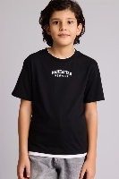 Resim Defacto Erkek Çocuk T-shirt G7150A8/BK81