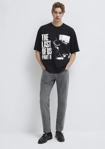 Resim Mavi Erkek T-shirt M0613195-900