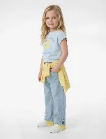 Resim Koton Kız Bebek T-shirt 6SMG10025AK