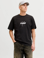 Resim Jack & Jones Jcoclub Front Prınt Tee Ss Crew Sn Erkek T-Shirt 12289868