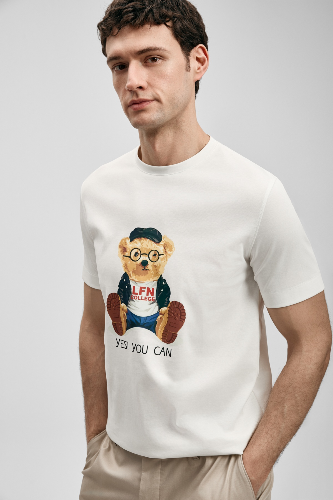 Resim Lufian Teddy Erkek T-shirt 111020305