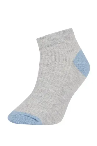 Resim Defacto Erkek Çocuk Kısa Çorap W8895A6/GR2
