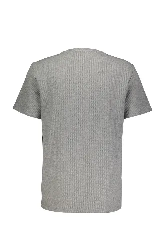 Resim Süvari Waffle Sıfır Yaka Erkek T-shirt Sts1014000001