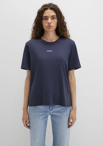 Resim Mavi Kadın T-shirt M1612829-85315