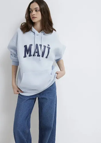 Resim Mavi Kadın Sweat M1600361-70717