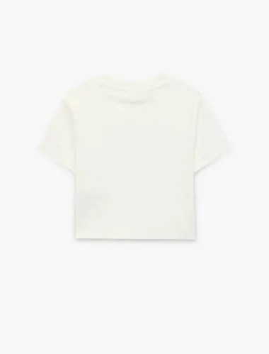 Resim Koton Kız Çocuk T-shirt 6SKG10333AK