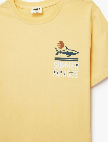 Resim Koton Erkek Çocuk T-shirt 6SKB10130TK