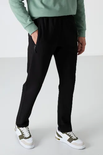 Resim T06Er-84671 Düz Paça Erkek Eşofman Alt