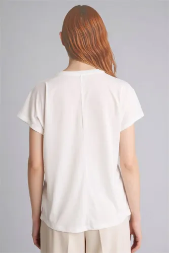 Resim Defacto Kadın T-shirt G8804AX/ER105