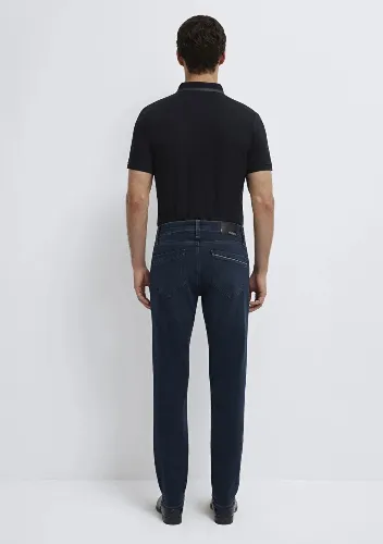Resim Mavi Marcus Slim Straight Erkek Jean Pantolon M0035126972