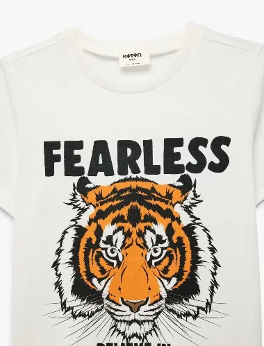 Resim Koton Erkek Çocuk T-shirt 6SKB10014TK